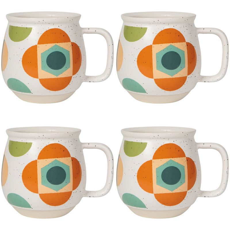 Ensemble de 4 tasses Disco