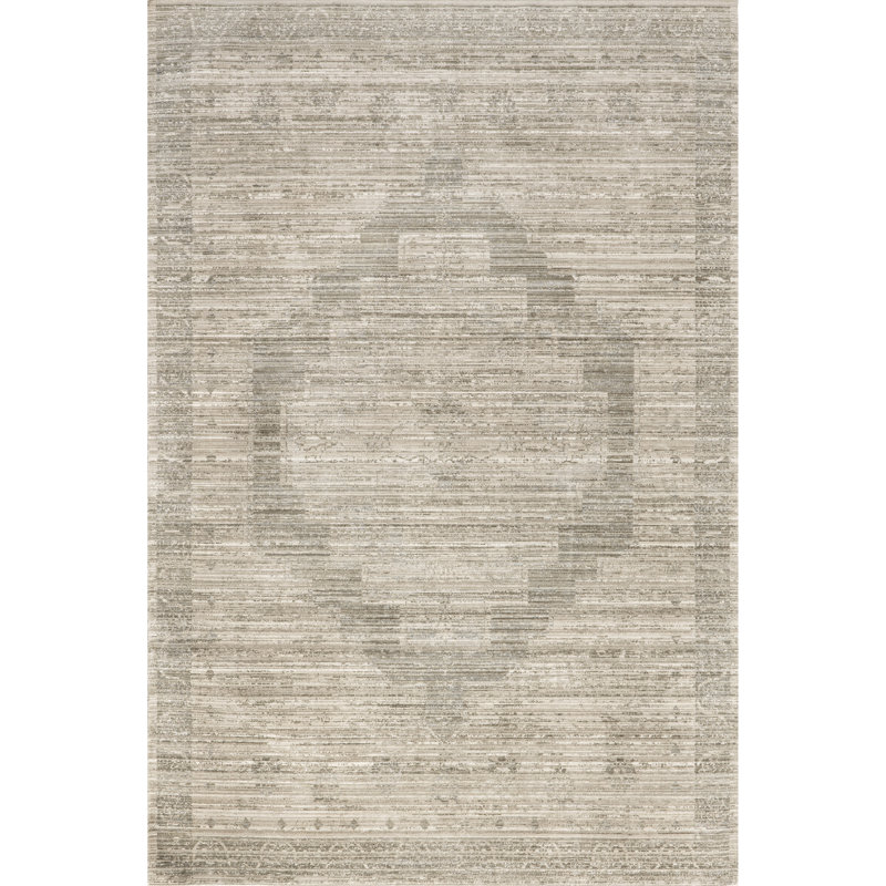 Lotus Vintage Machine Washable Indoor/Outdoor Area Rug, Rectangle 5' x 8'
