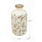 D5.3X10.5" Ceramic Cylinder Vase With Multi-Colored Floral Motifs