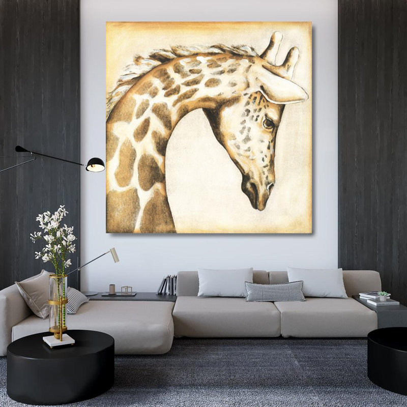 Serengeti girafe MCG-H1240, H 37 po x l 36 po
