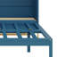 Lit escamotable avec pieds en fer durable, style moderne-130165812