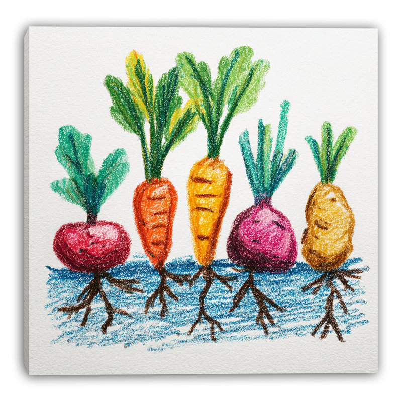 Art mural sur toile tendue Country Country, L 20 po x H 20 po x P 1,5 po