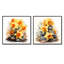 Jaune jonquille Gardn Beauty I - ensemble de 2 décorations murales jonquille-102579445-102579446