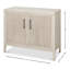 Charity 41'' W Solid Wood Server