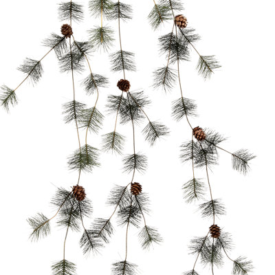 50" Mountain Brush Pine Trailing Garland