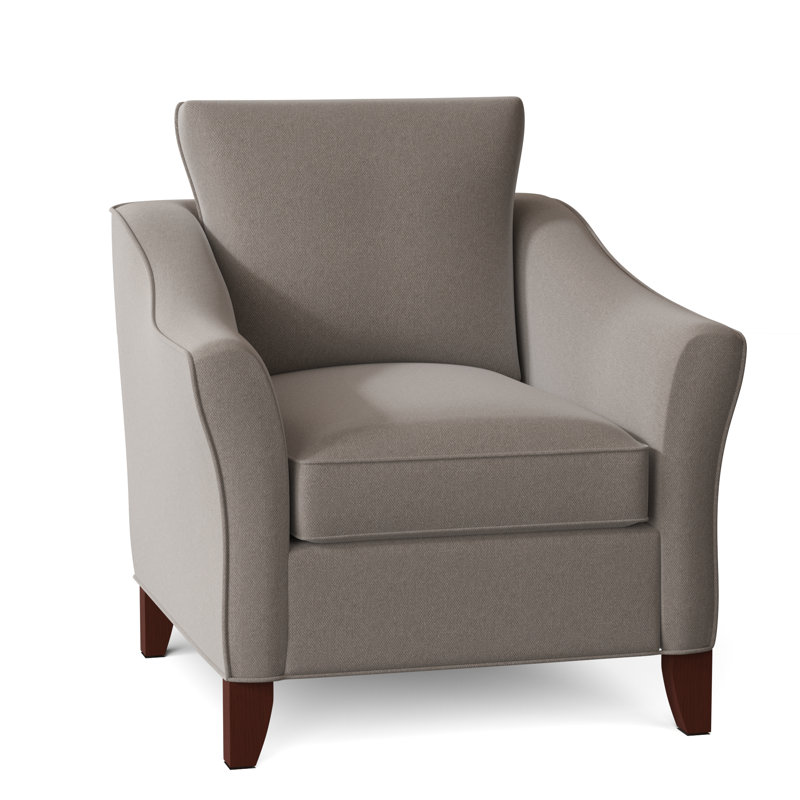 Loft Living Armchair, Tweetie 7 Tan Performance Velvet, Manhattan, No