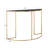 Solomon 47.2'' Solid Wood Top Console Table