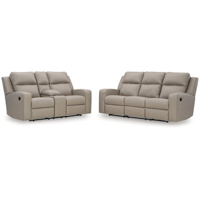 Lavenhorne Reclining Sofa and Loveseat