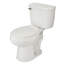 Toilette allongée 2 pièces ELLAI avec toilette simple standard à chasse simple de 1,28 GPF