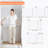 29.5-46" Wide Baby Gate 30" Tall Dual Lock Auto Close Safety Gates with Secure Indicator-95216474