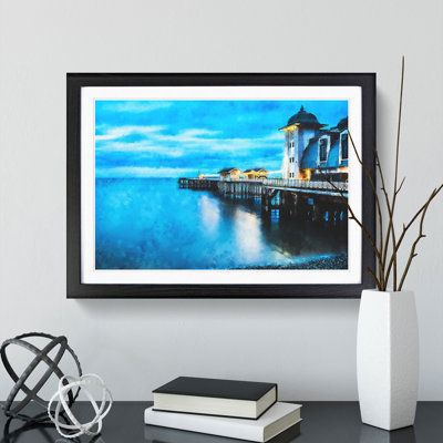 Penarth Pier Pavilion in Wales - Picture Frame Graphic Art