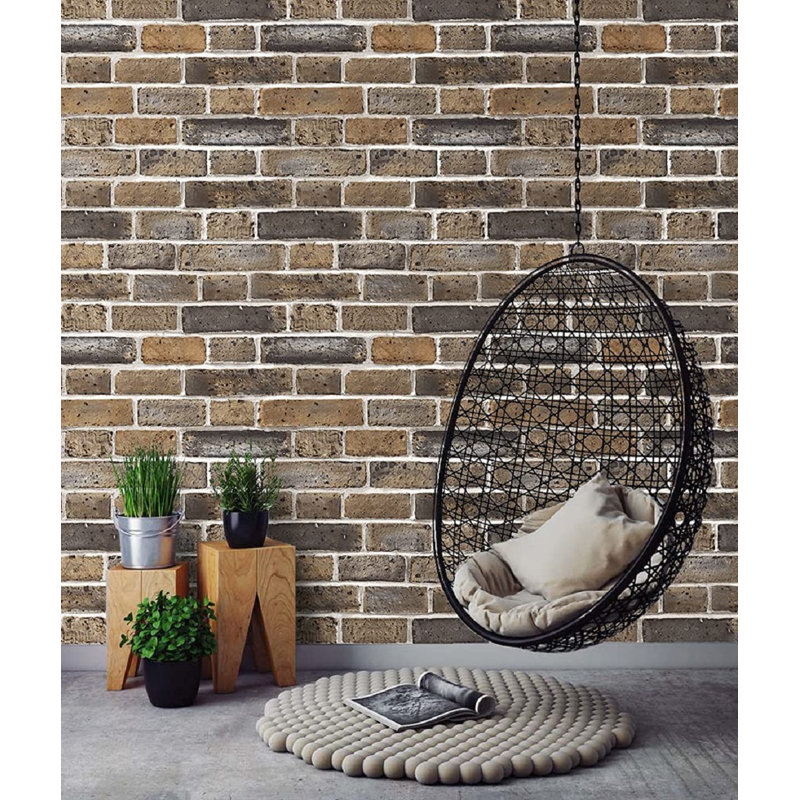 Abubaker Peel & Stick Brick Roll