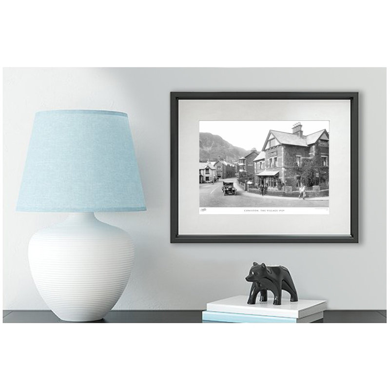 Coniston, The Village 1929 by Francis Frith - Single Picture Frame Print, 45cm H x 60cm W x 2.3cm D