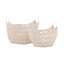 Arielle 2 Piece Fabric Basket Set