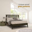 Structure de lit plateforme en bois massif Kristoffer-91742412-91742409