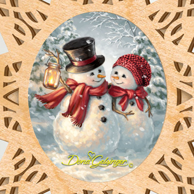 16.5'' Wood Shatterproof Tree Topper