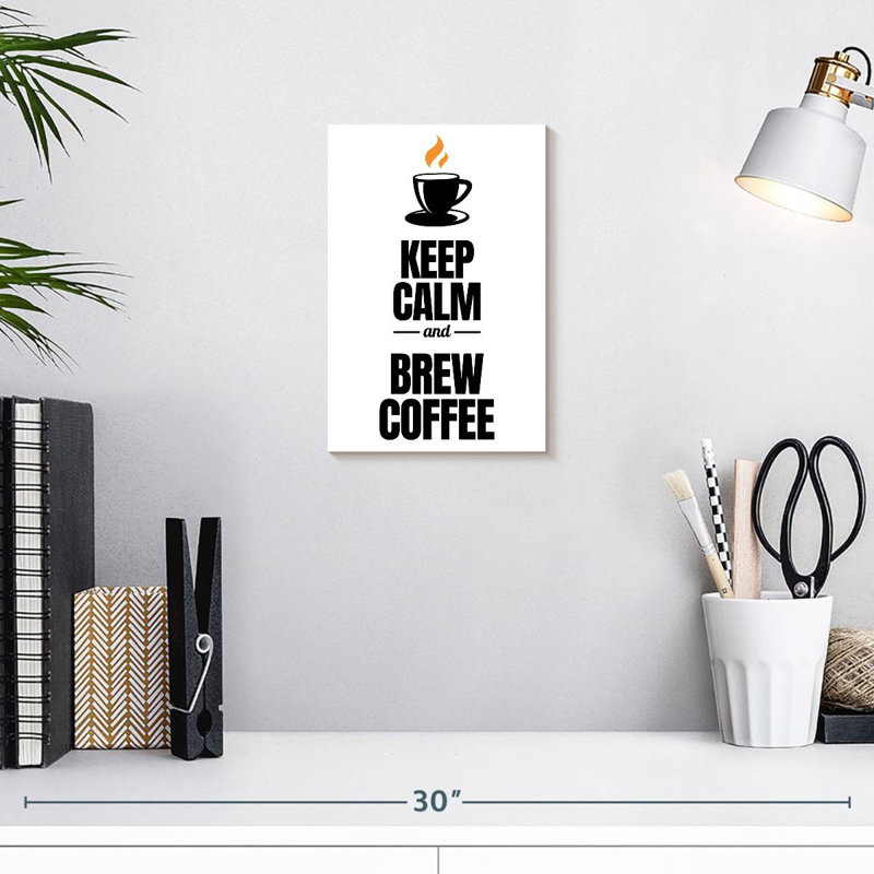 Citation de café Tergel, H 12 po x l 8 po