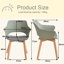 77cm H Cotton Blend Upholstered Armchair-1553533081
