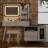 Philip Retractable Makeup Vanity with LED Mirror, Cabinet, Charging Ports & Stool-115330406