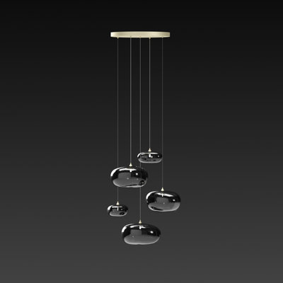 Kloud mix of 5 Pendant Lights