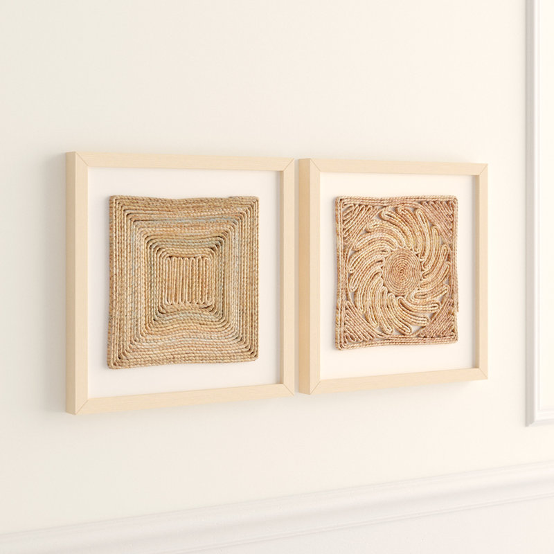 Pat Farmhouse Abstract Solid Wood Wall Decor