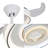 42" 4 - Blade Modern Ceiling Fan Light With Dimmable LED Light, Remote Control