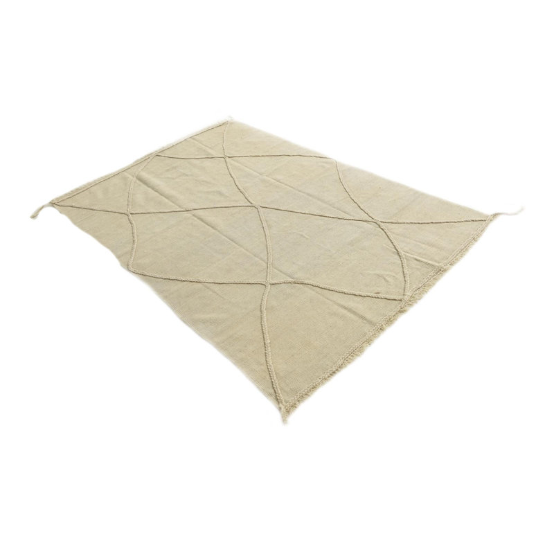 Tapis ivoire 4 x 6 Parra