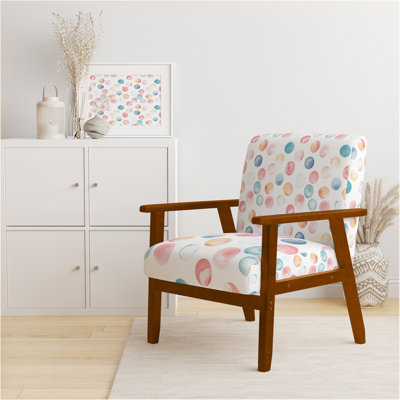 Chaise rembourrée Kids - rembourrée Sweet Circles