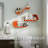 Eliyah Metal Floating Shelf, Wall Mounted Metal Shelves with Unique Design-1460878962