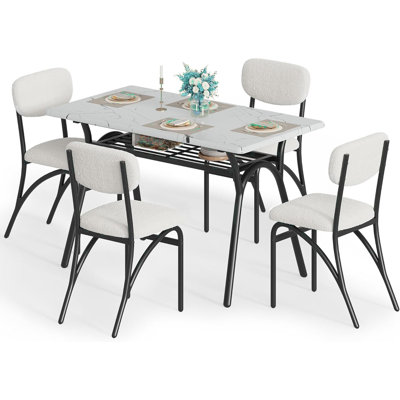 Dining Table Set For 4
