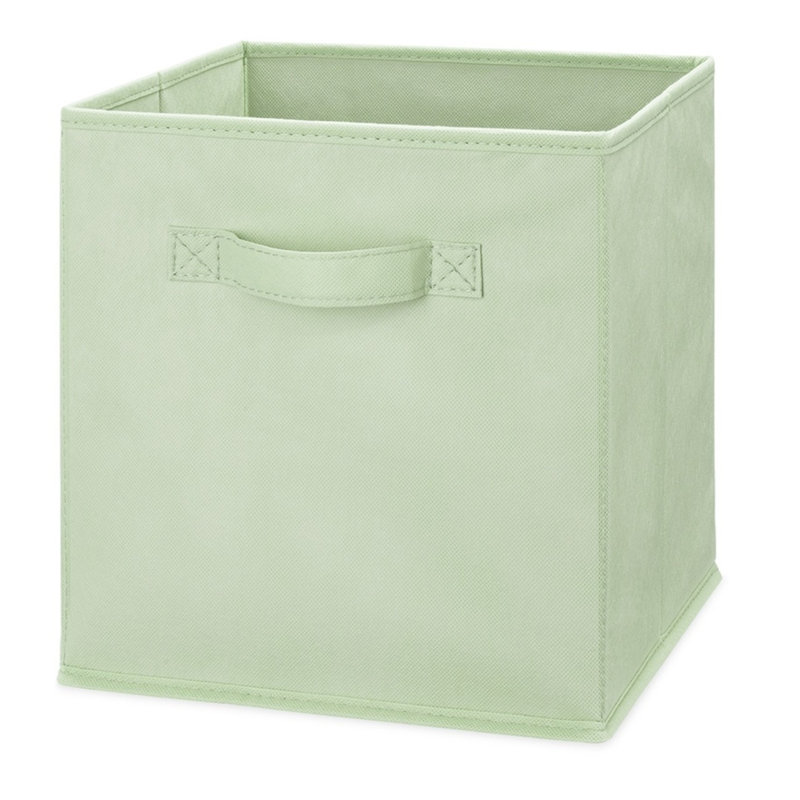 Whitmor Clip & Cube™ Fabric Bin, Green