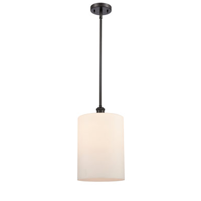 Luminaire suspendu cylindrique à 1 lumière Leilani