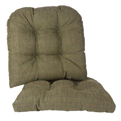 Coussins de siège de salle à manger et de cuisine en similicuir antidérapants 15 x 15 x 3 po