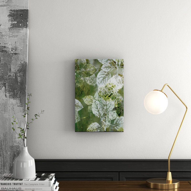 Foliage 3 by Sally Adams - Painting on Canvas, 76cm H x 51cm W, Wrapped Canvas