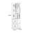 Burlywood Modern Solid wood Rotating Bookshelf