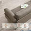 3 Seater Linen Sofa-532574770