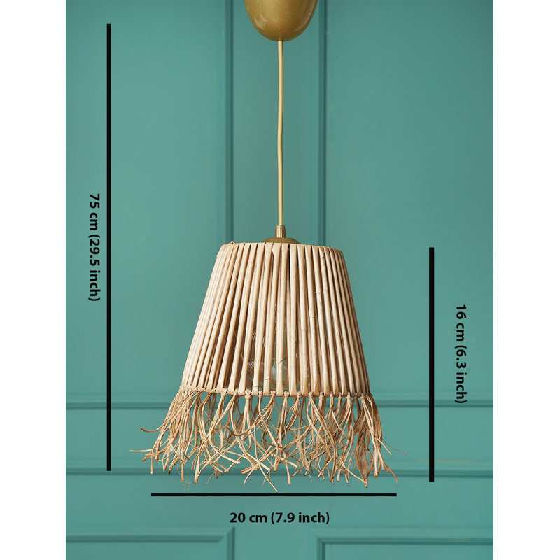 Luminaire suspendu unique à 1 lumière Tamica