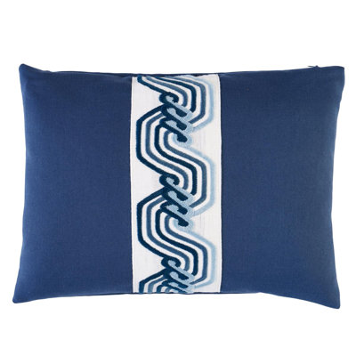 The Twist Embroidered Pillow