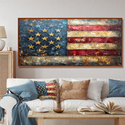 Drapeau des États-Unis, «Emancipation Proclamation I», art mural États-Unis