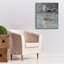 «Epic Graffiti», debout dans l'eau 5 par Marian Parsons, art mural sur toile, 26 po x 30 po