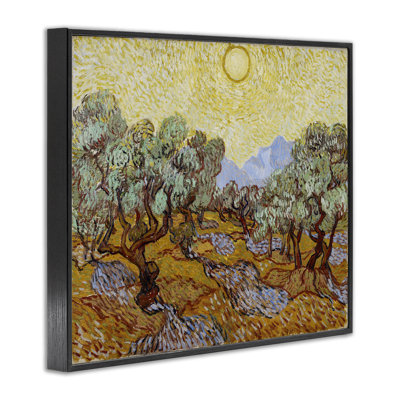 Classic Van Gogh Olive Trees Giclee Art by one1000paintings