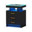 45cm W Manufactured Wood Bedside Table-1007470533