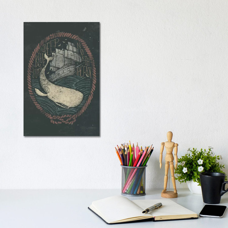 Deep by Mike Koubou - Wrapped Canvas Gallery-Wrapped Canvas Giclée, 20.32 cm H x 30.48 cm W
