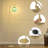 Jacobson 71" Arched Ribbed Glass Floor Lamp with Rotatable Glass Shade