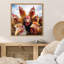 «Funny Animal Chicken Selfie» par The Creative Bunch Studio, reproduction d'art sur toile encadrée-1521923742