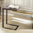 Carlann C Shaped Frame End Table