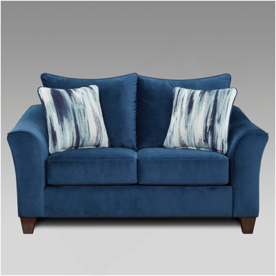Camero Fabric Pillowback Loveseat
