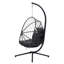 Swing Hanging Egg Chair with Cushion and Headrest