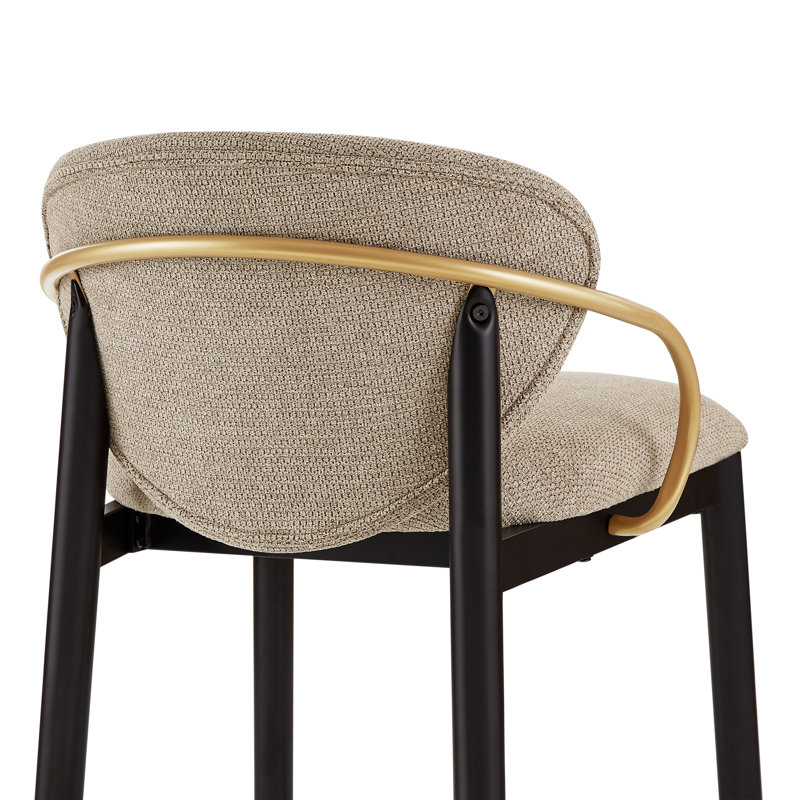 Tabourets de comptoir Mid-Century, Marron clair, 29.75''