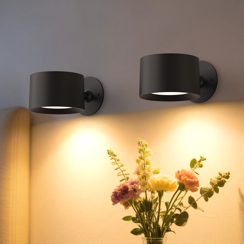 Appliques magnétiques sous-armoire rotatives à 360 °